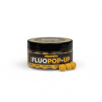 Mini Plovoucí fluo boilie 100ml - Tygří ořech 10mm Mini Plovoucí fluo boilie 100ml - Tygří ořech 10mm
