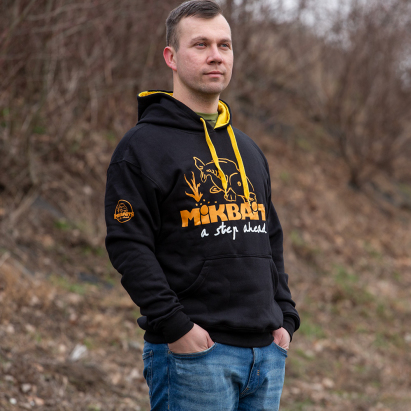 Mikbaits Mikina Fans Team Čierna