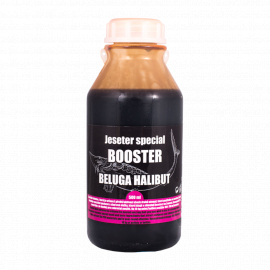 LK Baits Jeseter Special Booster Beluga Halibut 500ml