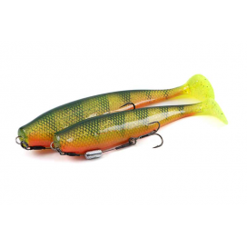 "Fox Rage Zander Pro Shad 16cm / 6.3"" Loaded UV Glitter Ostriež"
