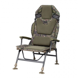 Trakker Křeslo komfortní s područkami Levelite Camo Longback Chair Trakker Křeslo komfortní s područkami Levelite Camo Longback Chair