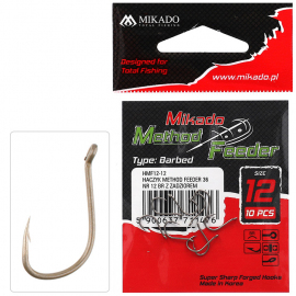 Mikado háčik method feeder 36 veľ. 14 br s protihrotom 10 ks