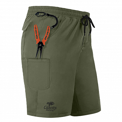 Giants fishing Giants Fishing Kraťasy Shorts Quick Dry UV50+Olive Green|no.XL Giants fishing Giants Fishing Kraťasy Shorts Quick Dry UV50+Olive Green|no.XL