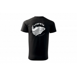 Carp´R´Us Tričko Mouthsnagger černé - Velikost: S Carp´R´Us Tričko Mouthsnagger černé - Velikost: S