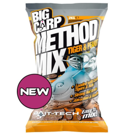Bait-Tech kŕmičková zmes Big Carp Method Mix Tiger & Peanut 2 kg