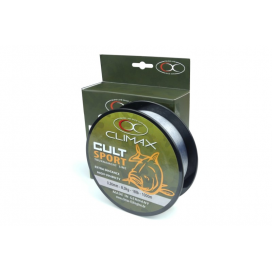 Climax CULT Carp Sport Mono šedý 1000m Průměr: 0,25mm Nosnost: 5,8kg