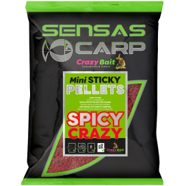 Sensas Pelety Mini Sticky Spicy 700g