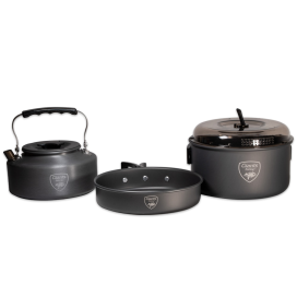 Giants fishing Sada riadu s kanvičkou 3 Piece Pan & Kettle Set