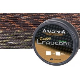 Anaconda Šnúrka Camou Leadcore Green 45lb