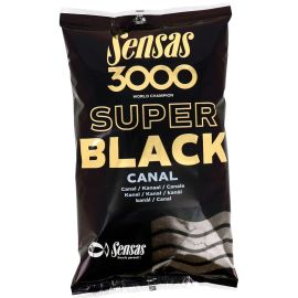 Sensas Kŕmenie 3000 Super Black 1kg