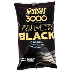 Sensas Kŕmenie 3000 Super Black 1kg