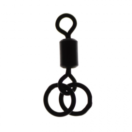 Gardner Obratlík s dvoma krúžkami Dual Ring Swivels, veľ.8, 10ks