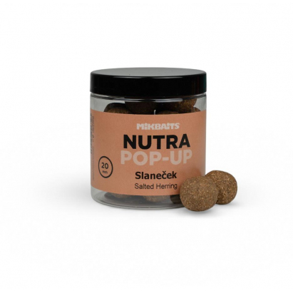 Nutra pop-up 250ml - Slaneček 20mm Nutra pop-up 250ml - Slaneček 20mm