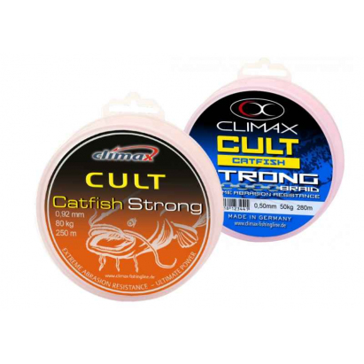 Climax Šnúra Cult Catfish Strong Hnedá 280m Variant: 280m 0,50mm 50kg