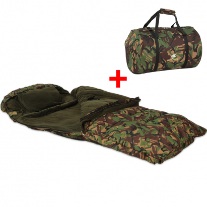 Giants Fishing Spací vak 5 Season Maxi Camo Sleeping Bag Giants Fishing Spací vak 5 Season Maxi Camo Sleeping Bag
