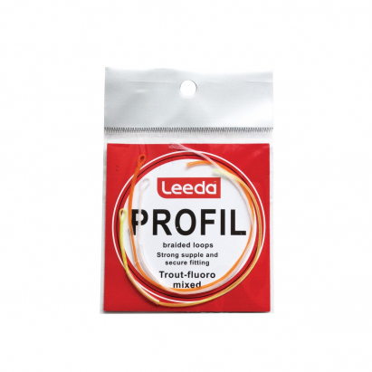 Leeda Rýchlospojky Profil Braided Loops Trout Flouro Mixed (3ks)