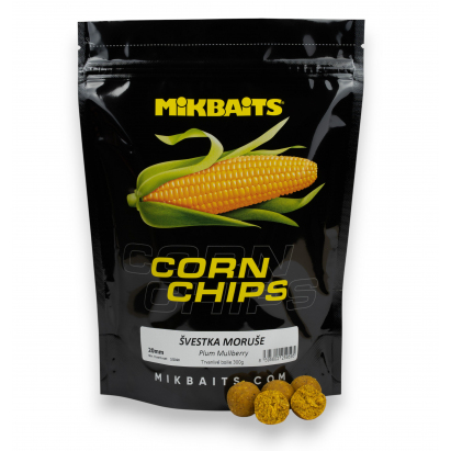 Corn Chips boilie 2,5g - Švestka Moruše 24mm Corn Chips boilie 2,5g - Švestka Moruše 24mm
