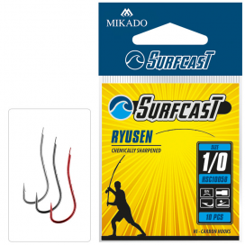 Mikado Háčik Surfcast Ryusen Veľ. 8 Red 10 Ks