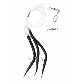 Shakespeare Náväzec Gummi Makk Rig 5/0 Black