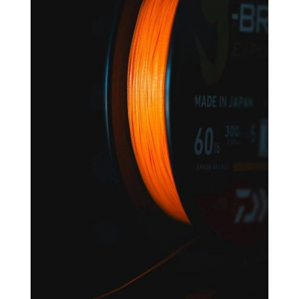 Daiwa Pletená Šnúra J-Braid Expedition X8E Smash Orange 150 m