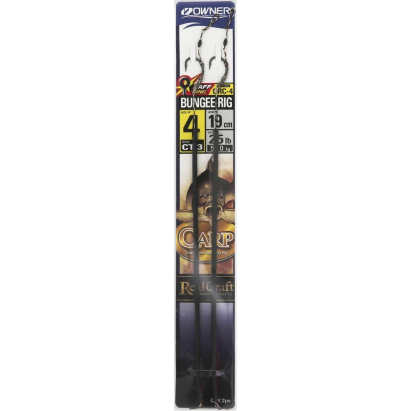kaprový nadväzec Owner Bungee Rig /2ks/ ORC4.04