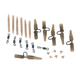 Extra Carp Závesky Camou Heavy Lead Clip Set