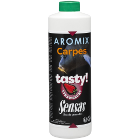 Sensas Posilovač Aromix Carp Tasty Strawberry (jahoda) 500ml