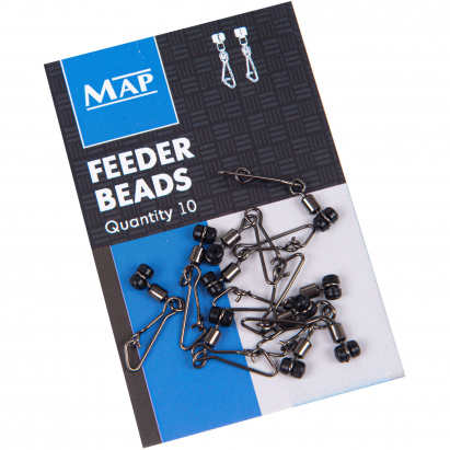 MAP priechody s karabínkou feeder beads 10ks