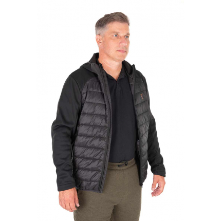 Fox Collection Hybrid Jacket - Čierna/Oranžová