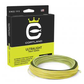 Cortland muškárska šnúra Trout Ultralight Freshwater Tricolor | WF3F 80ft