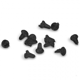 Anaconda zarážky D-Rig-Hook Bell Beads čierna 40ks