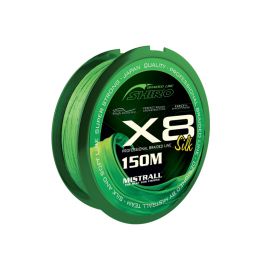 Mistrall Šnúra Shiro Silk X8 Green 150m 0,13 mm