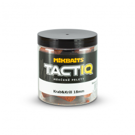 Mikbaits TactiQ mäkčené pelety 250ml - Krab&Krill 18mm