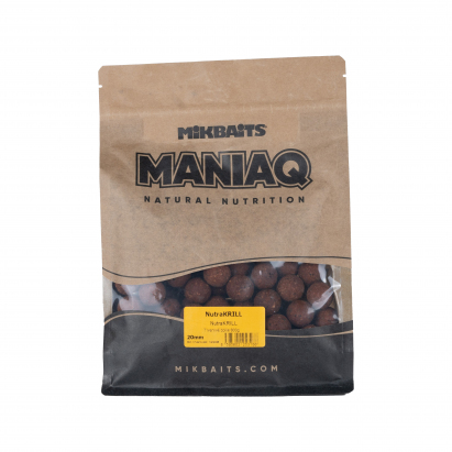 Mikbaits ManiaQ Boilie NutraKRILL 800g 20mm