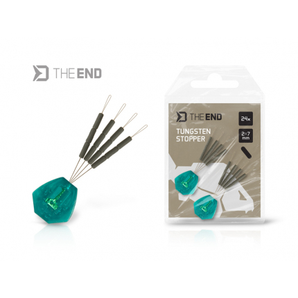 Delphin Zarážky TheEND Wolframový Stopper 2x7 mm 24 ks