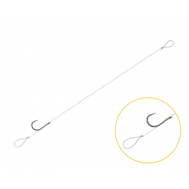 Feederový náväzec Delphin FLR Loop / 6ks