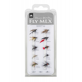 Mikado Sada Umělé Mouchy Wet Flies Barbed 1 Ks