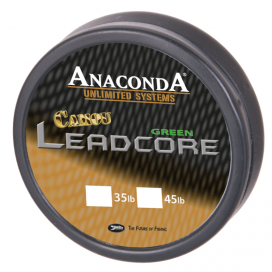 Anaconda Šnúrka Camou Leadcore Green 45lb