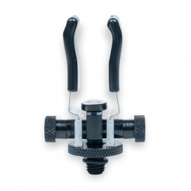 Garda klipy, hrazdy, uši - Klip na prút nastaviteľný čierny Garda klipy, hrazdy, uši - Klip na prút nastaviteľný čierny