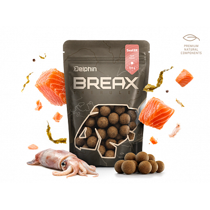 Boilies Delphin BreaX / SeaKER - Oliheň-Losos/16mm/300g Boilies Delphin BreaX / SeaKER - Oliheň-Losos/16mm/300g