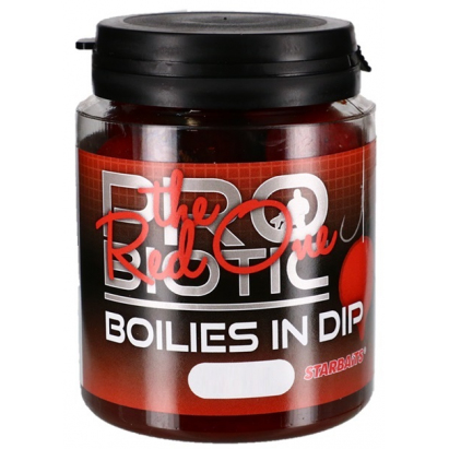 Starbaits Boilies In Dip Probiotic Red One 150 g