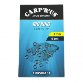 Carp´R´Us Krúžky na nadväzce Rig Rings 3mm, 15ks Carp´R´Us Krúžky na nadväzce Rig Rings 3mm, 15ks