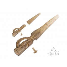 Zfish Závěsky Lead Clip Set & Tail Rubber Cone 6 ks