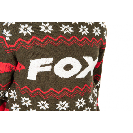 Fox Svetr Xmas Jumper