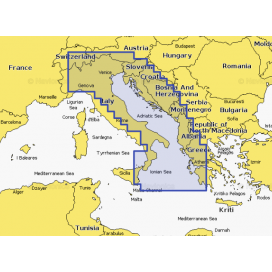 Navionics+ Taliansko, Jadranské more