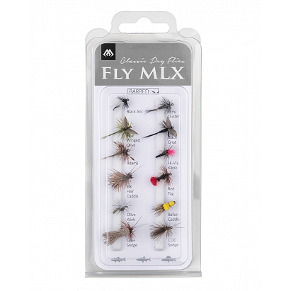 Mikado Sada Umělé Mouchy Dry Flies Barbed 1 Ks