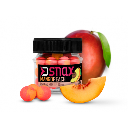 Delphin Nástraha D Snax Pop Mango Broskyňa 5.5mm 20g