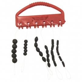 Mistrall zarážky gumové Black