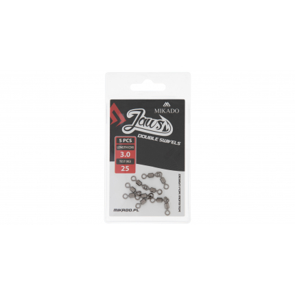 Mikado Obratlík Jaws Double Swivels 5 Ks