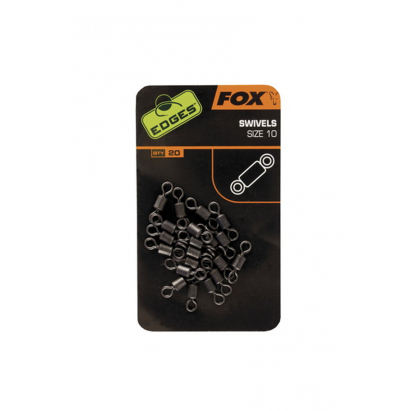 Fox Obratlíky Edges Swivels veľ.10 20ks